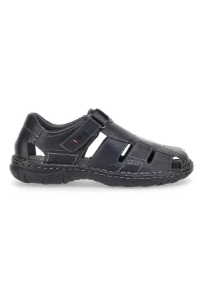   ALTEMBERG Sandali Fisherman Neri Con Strappo Altemberg 2401
