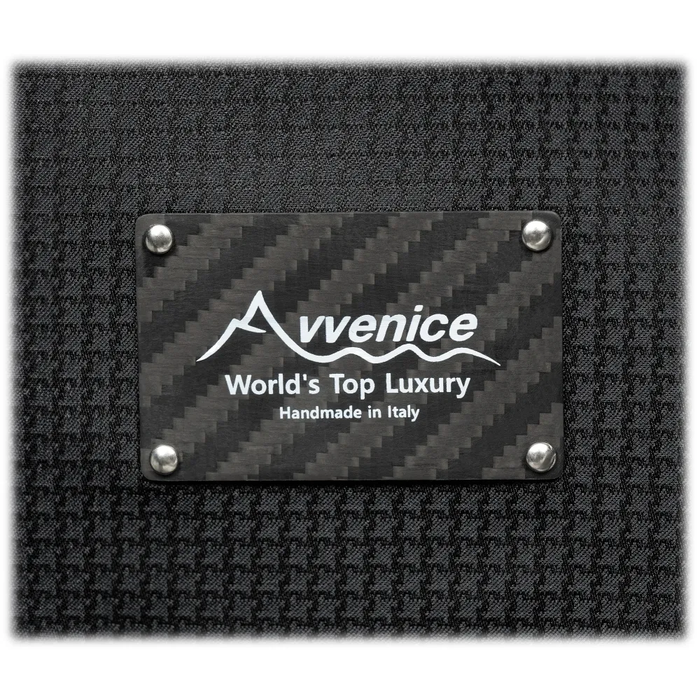 Avvenice - Evo - Watch Case - Valigetta in Fibra di Carbonio - Nero Rosso - Handmade in Italy - Exclusive Luxury Collection