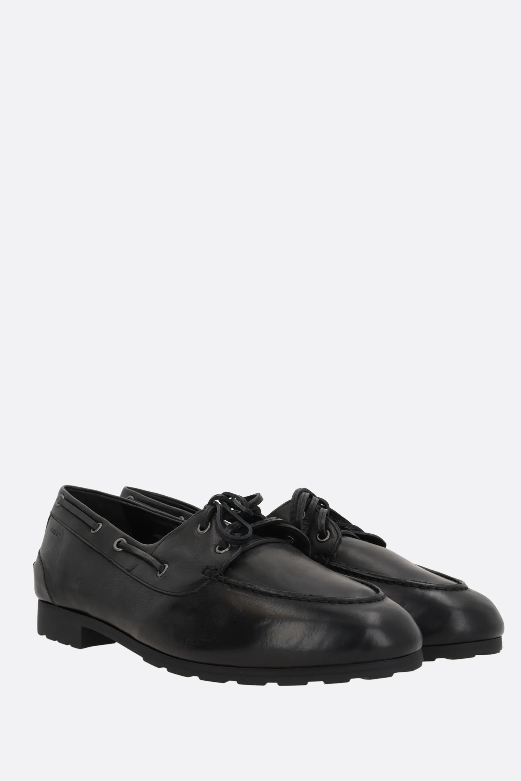  BALLY mocassino stringato Paquy in pelle liscia 