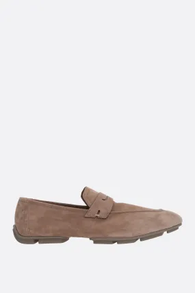  BERLUTI mocassino Lorenzo Drive in suede 