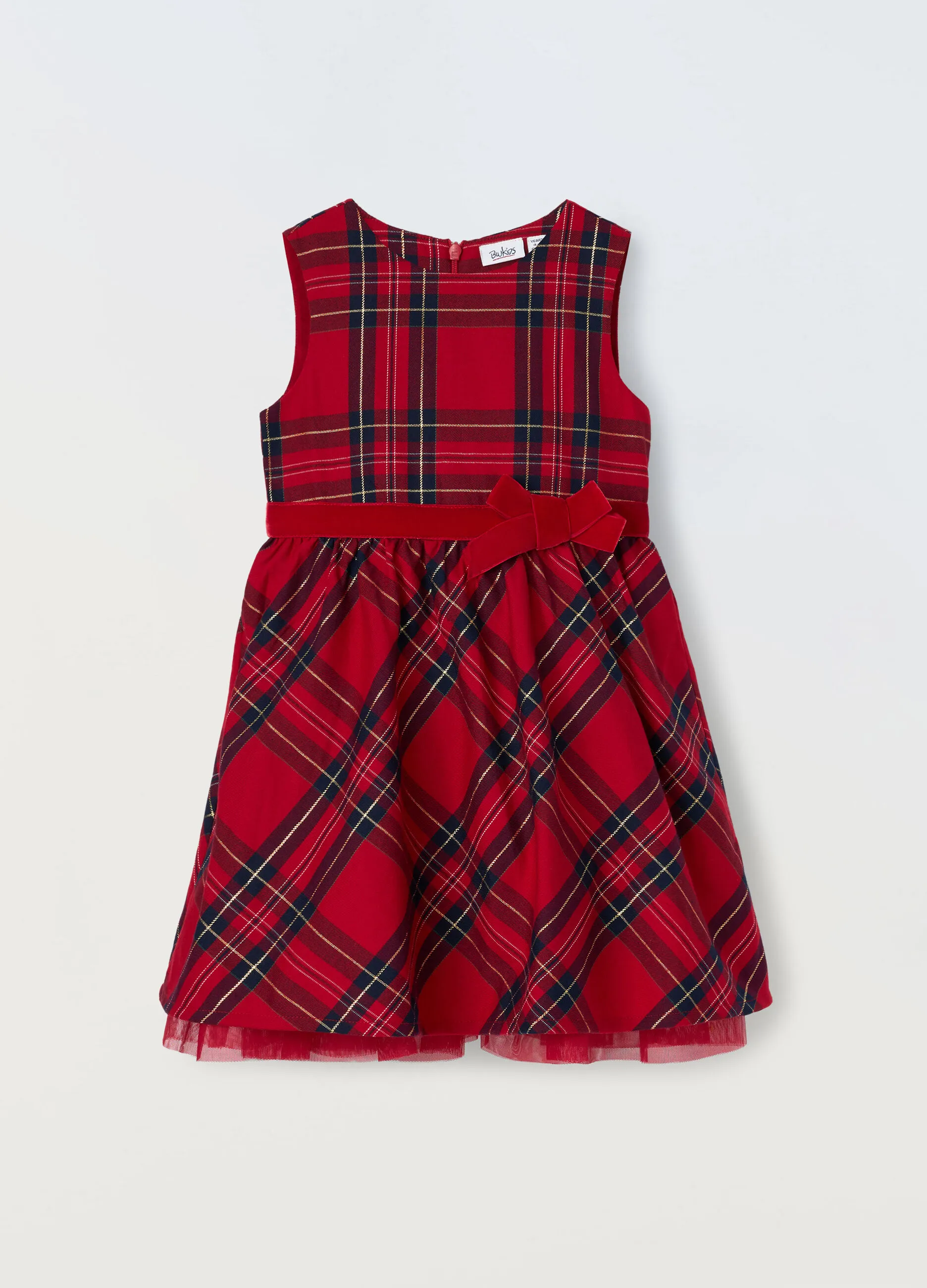 BLUKIDS  Vestito in twill bambina