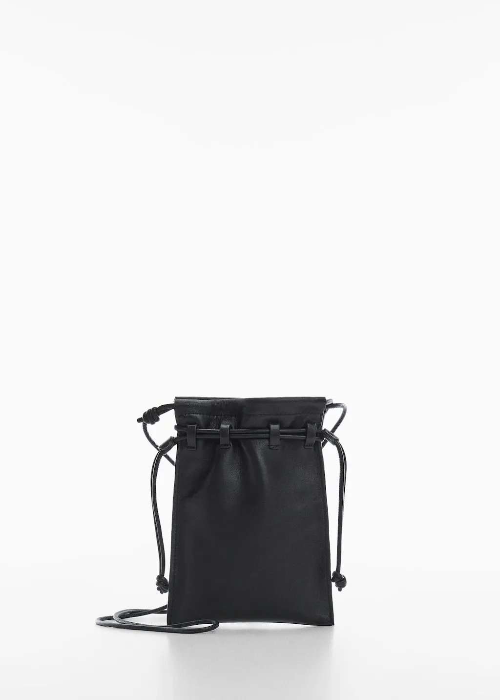 Borsa a sacco pelle mini
