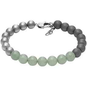 bracciale con perline uomo Armani Exchange Beads