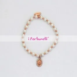 Bracciale I Fortunelli Madonna Rosa - Pema02