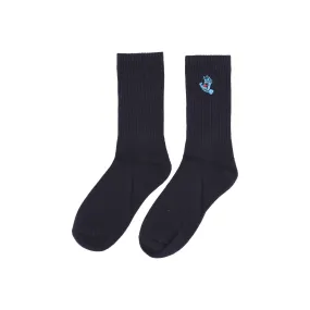 Calza Media Uomo Screaming Mini Hand Sock Black