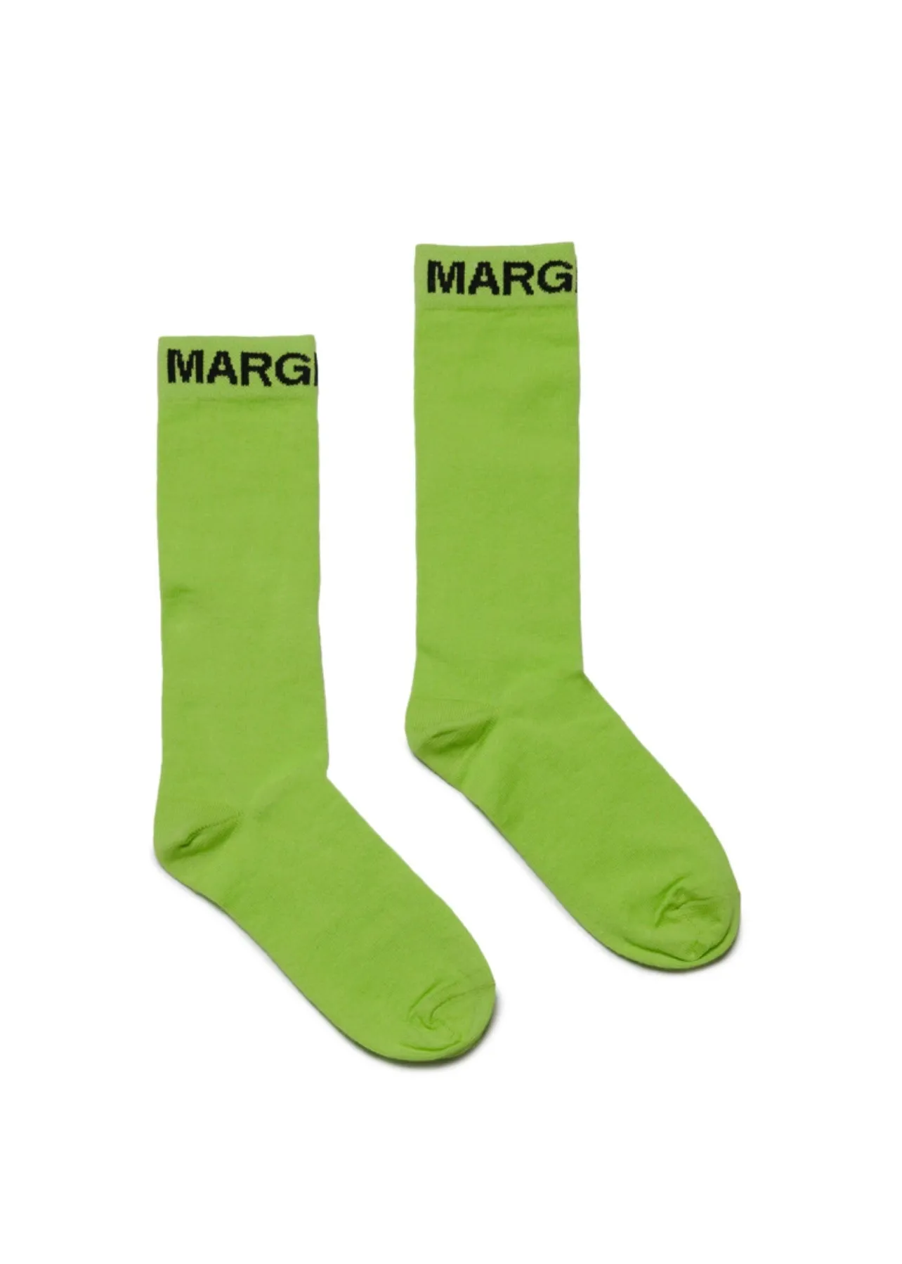 Calzini lime con logo per bambini