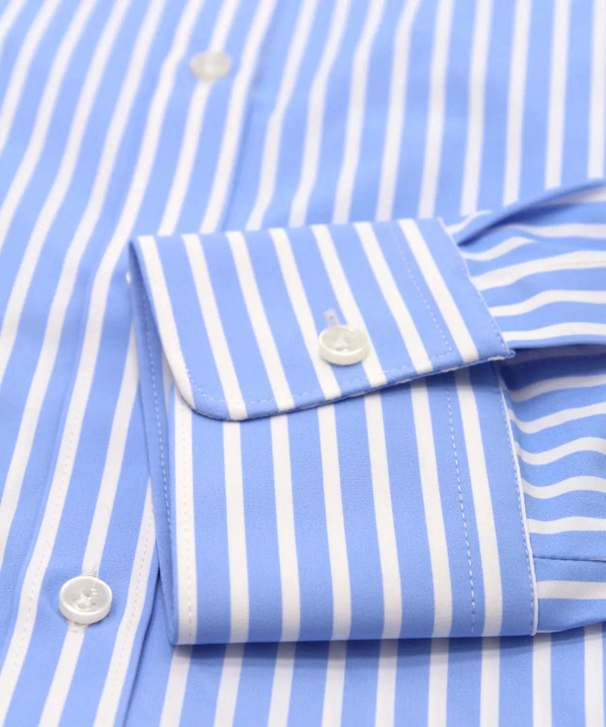 Camicia Dynamo in Tessuto Tecnico a Righe