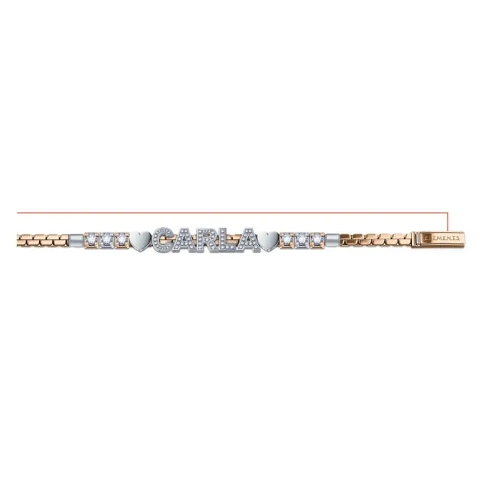 Cuspide Elements In Oro Rosa