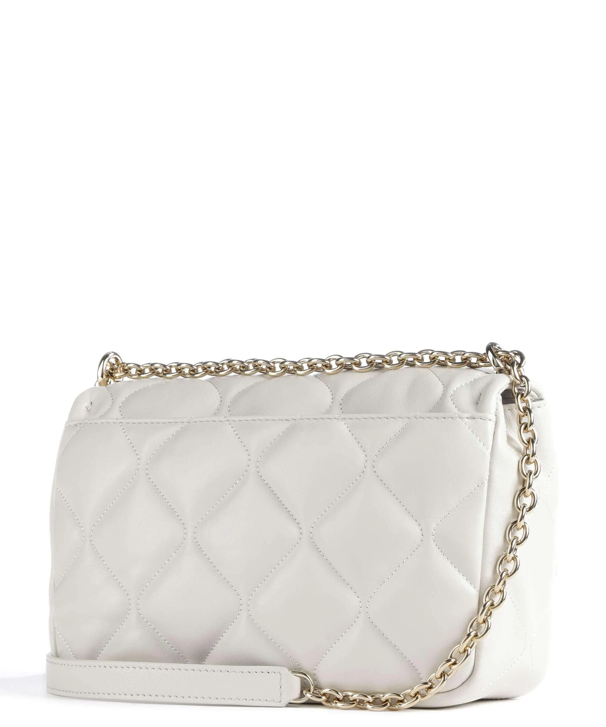  Furla 1927 S Borsa a spalla nappa pelle avorio  