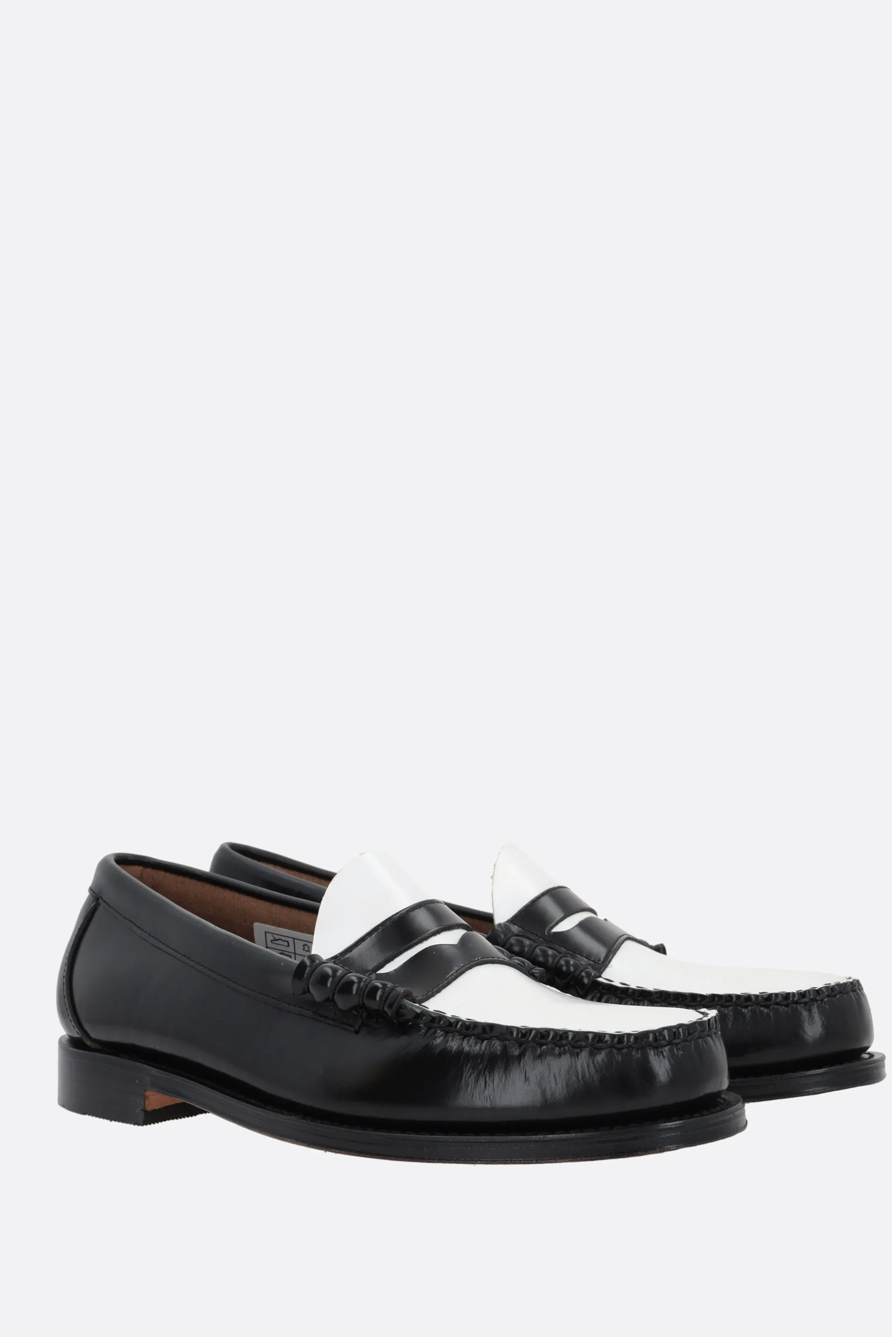  G.H. BASS & CO mocassino Weejuns Larson in pelle lucida 
