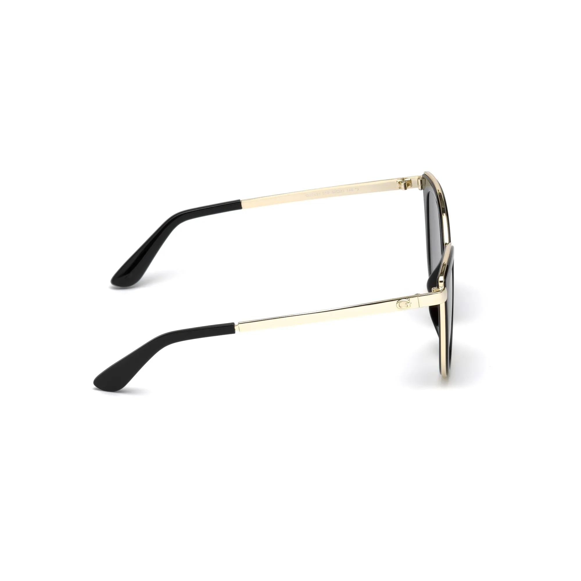   Guess GU 7491 - 01B Nero Lucido | Occhiale Da Sole Donna 