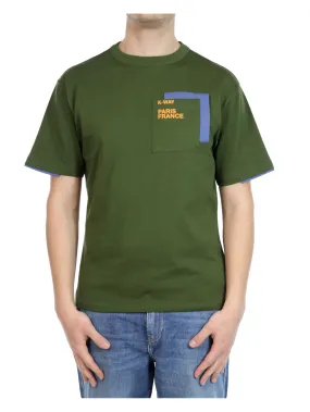 K-way T-shirt FANTOME CONTRAST POCKETS