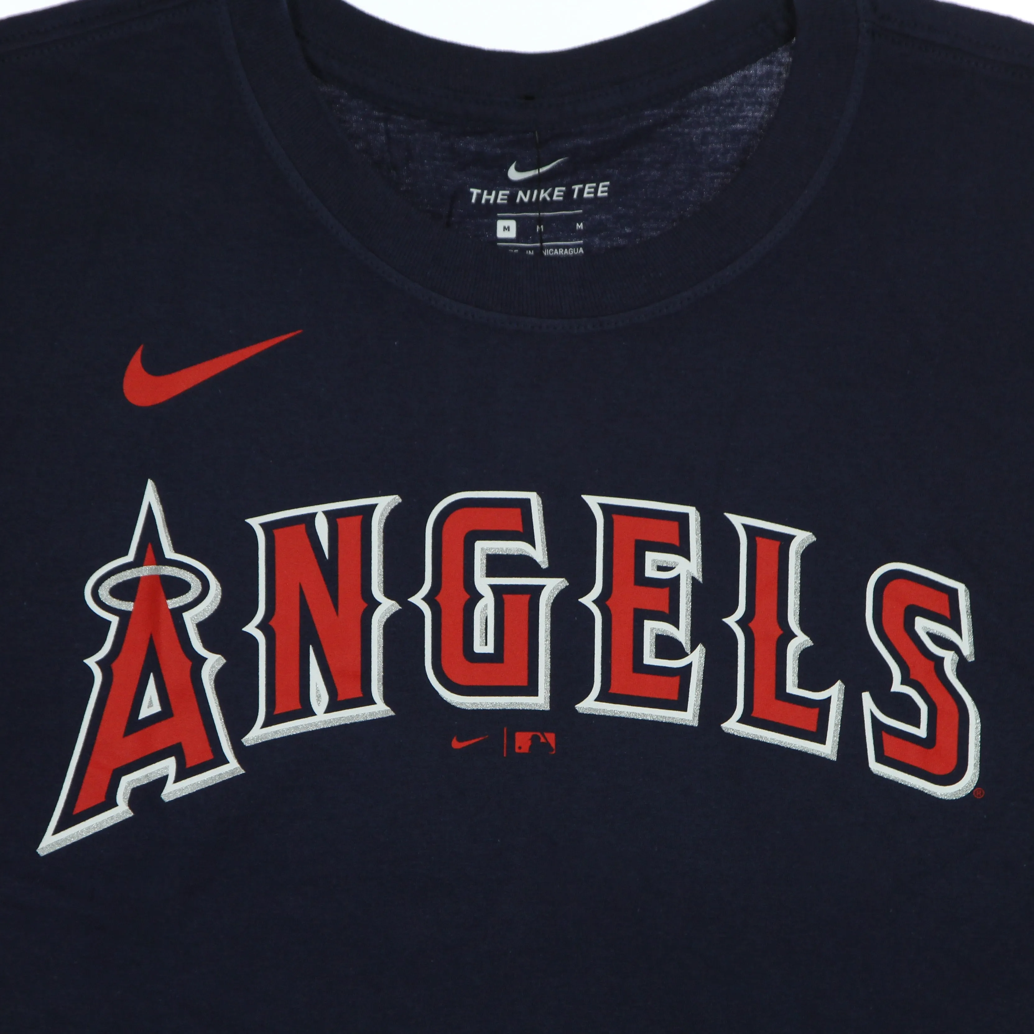 Maglietta Uomo Mlb Wordmark Tee Losang Midnight Navy