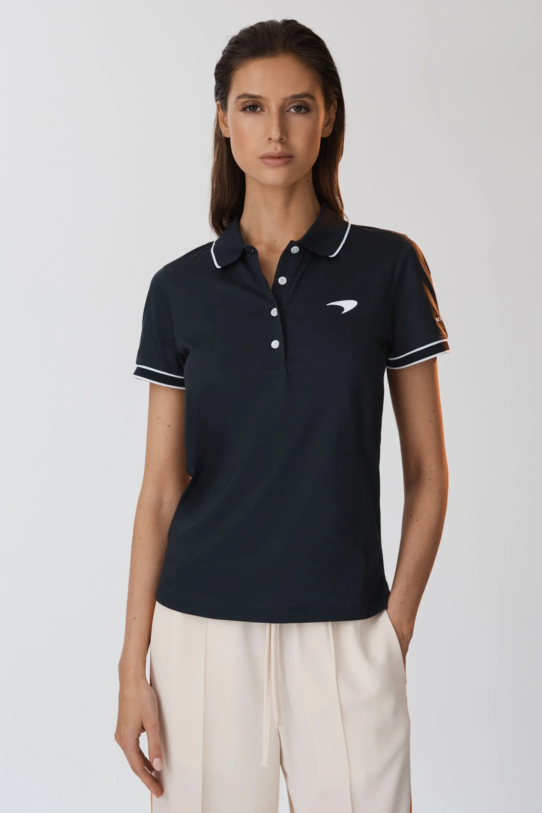 McLaren F1 Mercerised Cotton Polo Shirt    