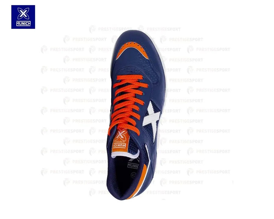 MUNICH CONTINENTAL 4100932 BLU ARANCIONE SCARPA FUTSAL