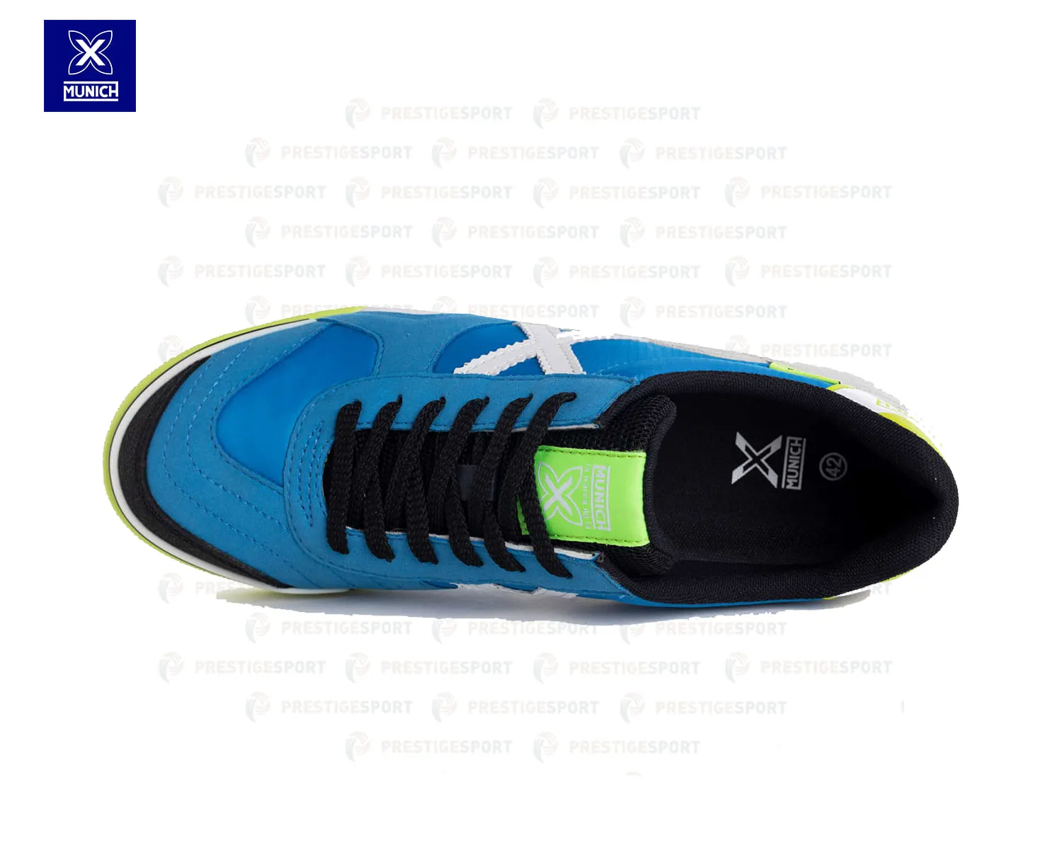 MUNICH GRESCA 3000306 AZZURRO SCARPA FUTSAL
