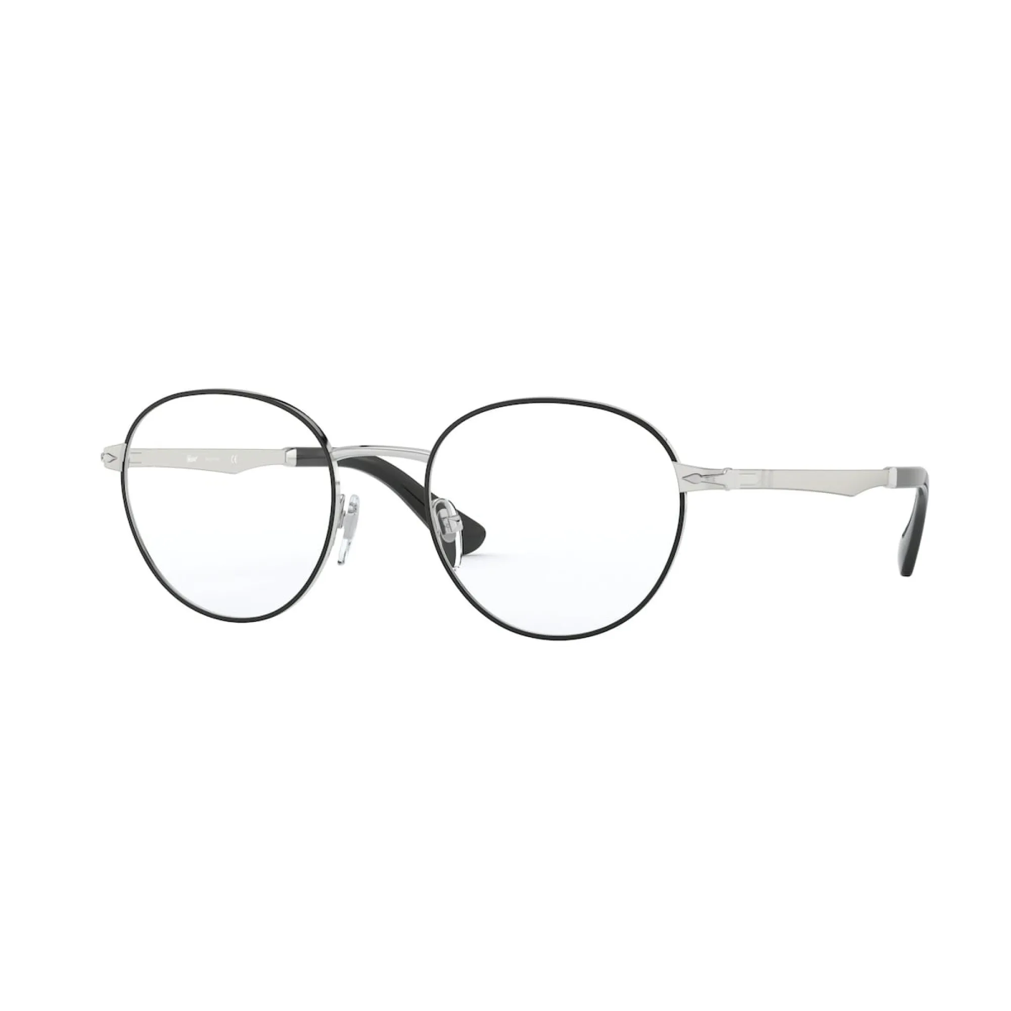   Persol PO 2460V - 1074 Argento / Nero | Occhiale Da Vista Uomo 