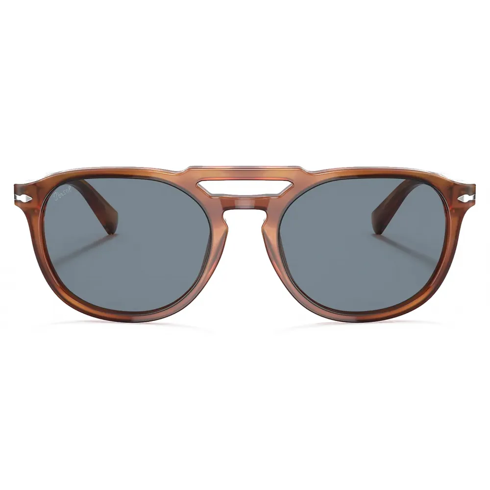 Persol - PO3279S - Terra di Siena / Azzurro - Occhiali da Sole - Persol Eyewear