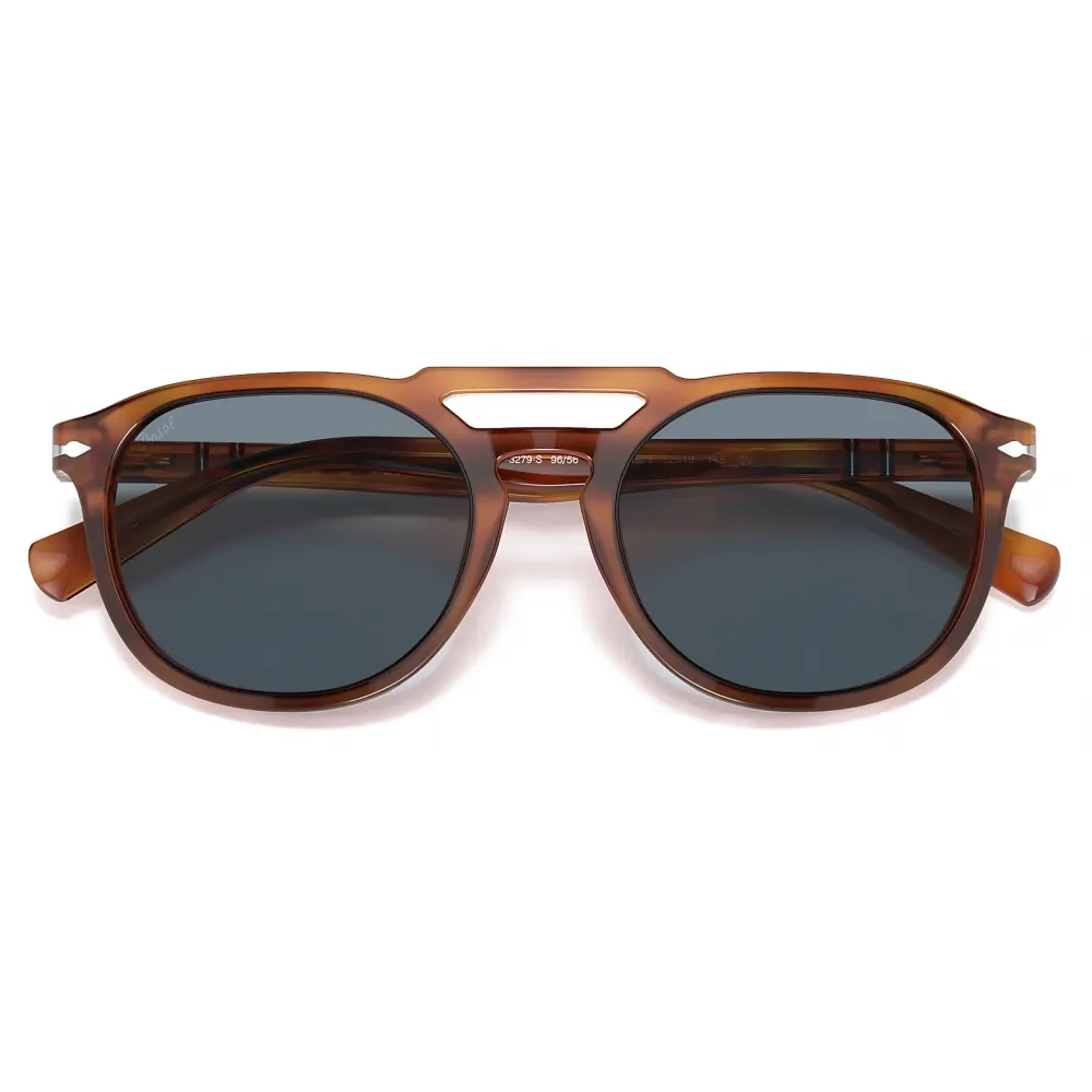 Persol - PO3279S - Terra di Siena / Azzurro - Occhiali da Sole - Persol Eyewear