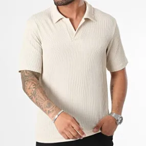 Polo a maniche corte Beige