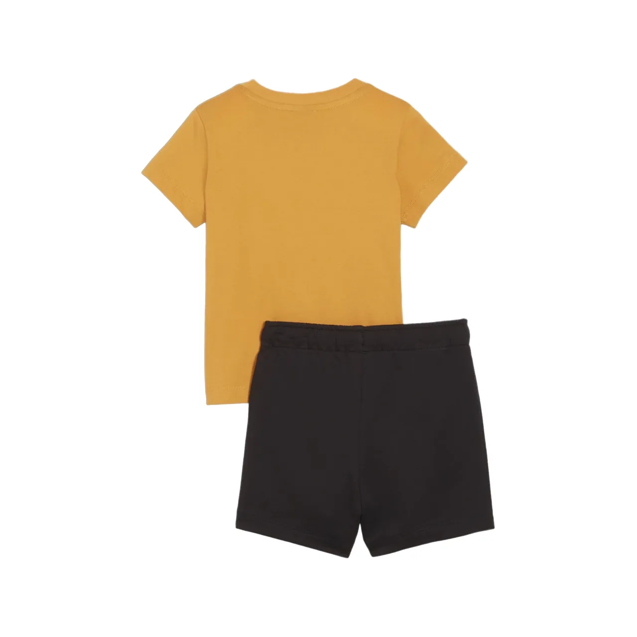 Puma completino maglietta e pantaloncino da infant Minicats 845839-91 giallo ocra