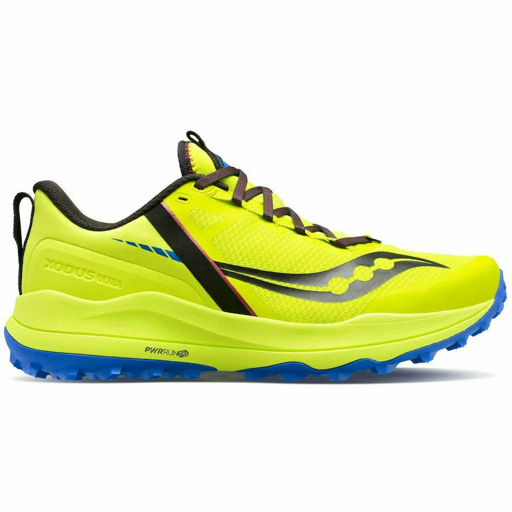 Saucony Xodus Ultra Acid/Blue - Scarpa Trail Running