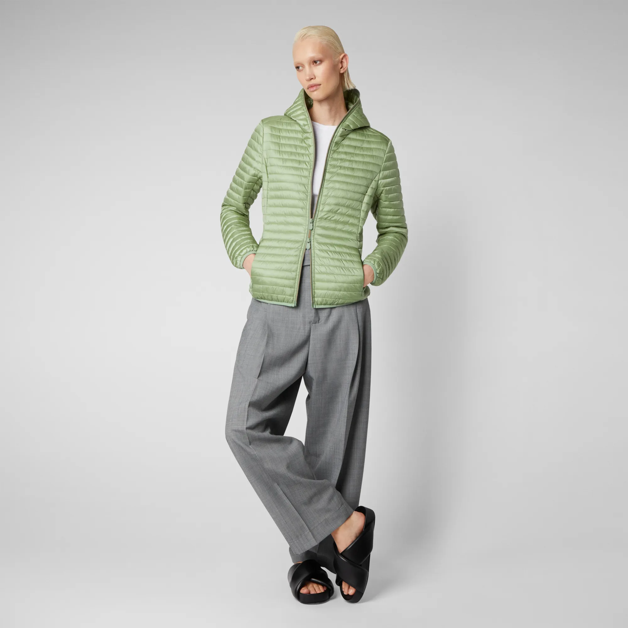 SAVE THE DUCK Donna ALEXA verde menta