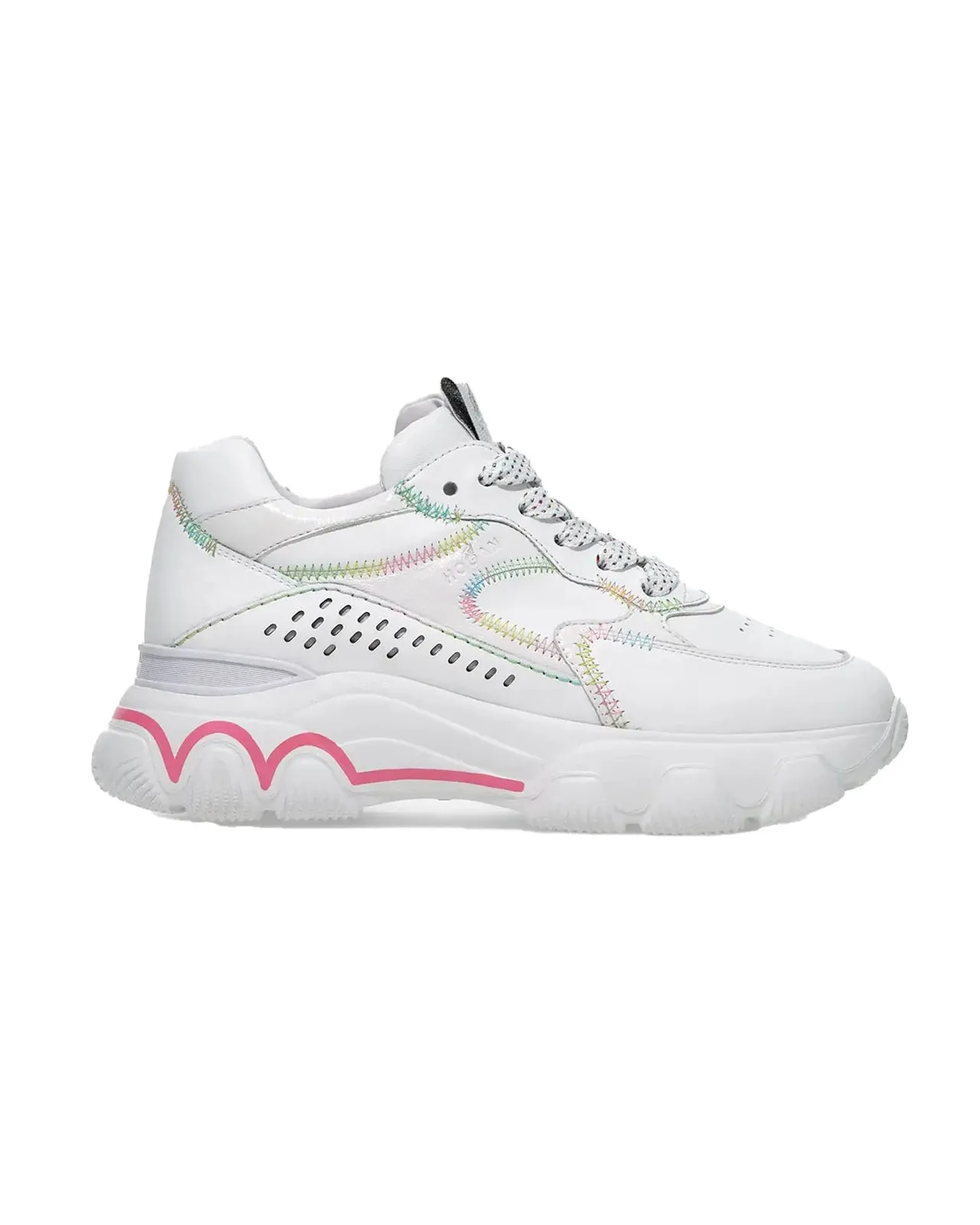 Sneaker Hyperactive bianca multicolor