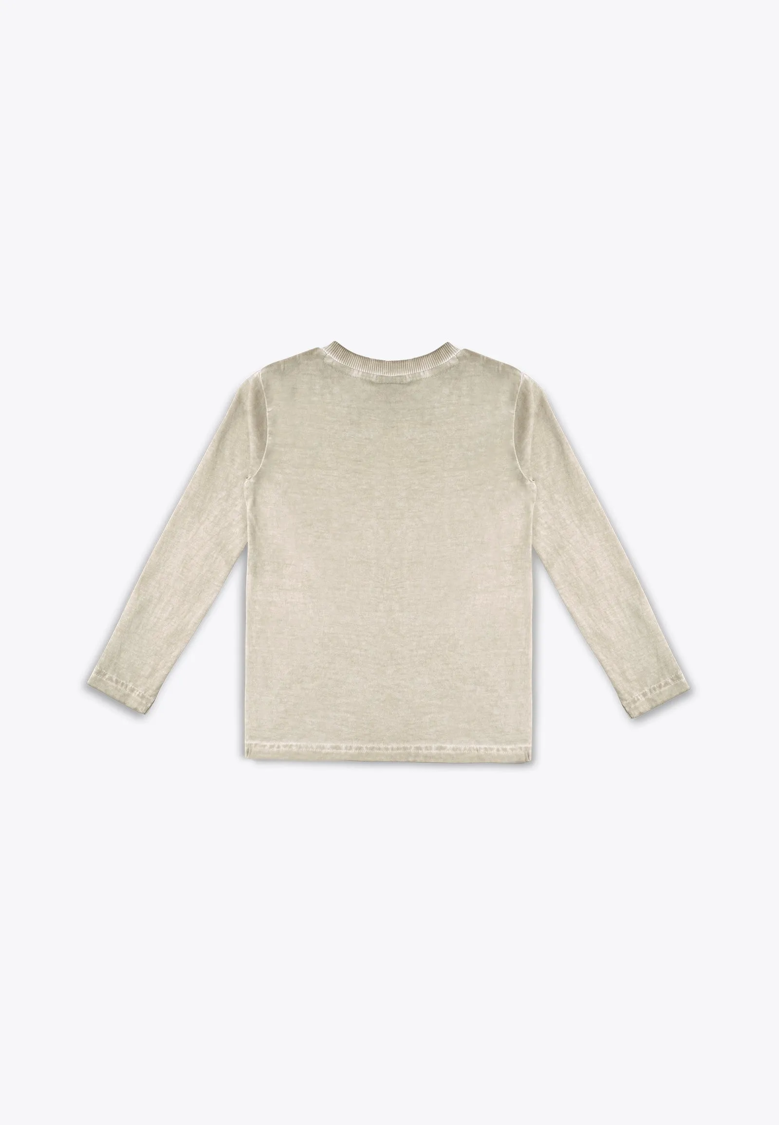 T-Shirt in Jersey Cold Dye