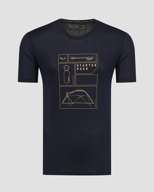 T-shirt męski Salewa Eagle Pack Dry 28908-3960