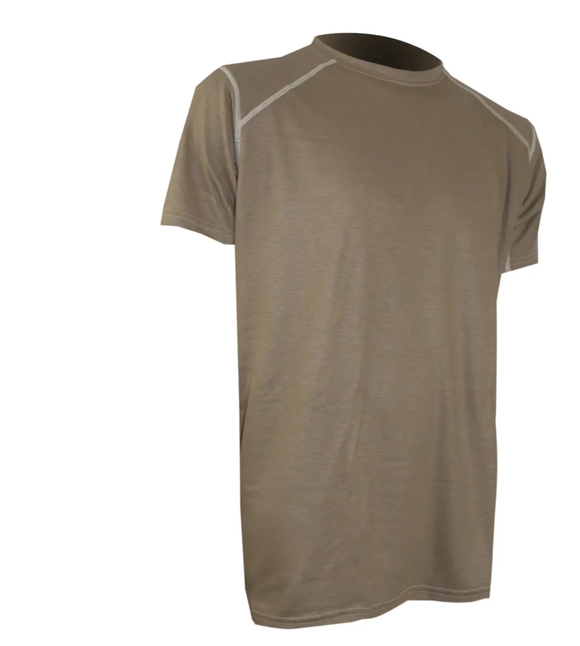 T-shirt Xgo di peso medio fr (fr2) marrone chiaro 499 prodotta negli Stati Uniti