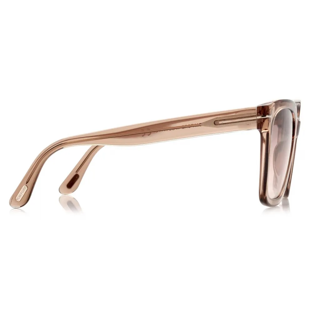 Tom Ford - Selby Sunglasses - Occhiali da Sole Squadrati - Champagne - FT0952 - Occhiali da Sole - Tom Ford Eyewear
