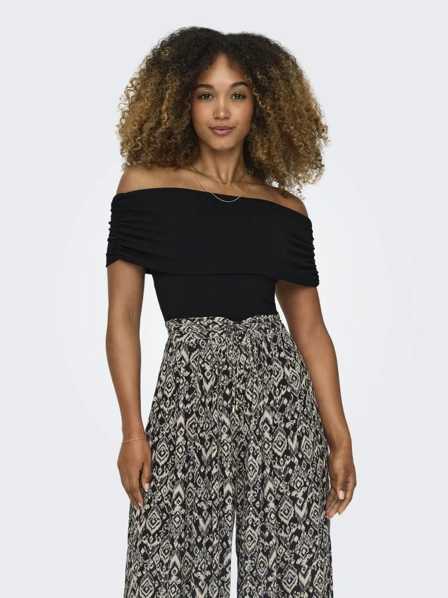 TOP E BODY Donna ONLY 15338616 LIVELOVE BLACK