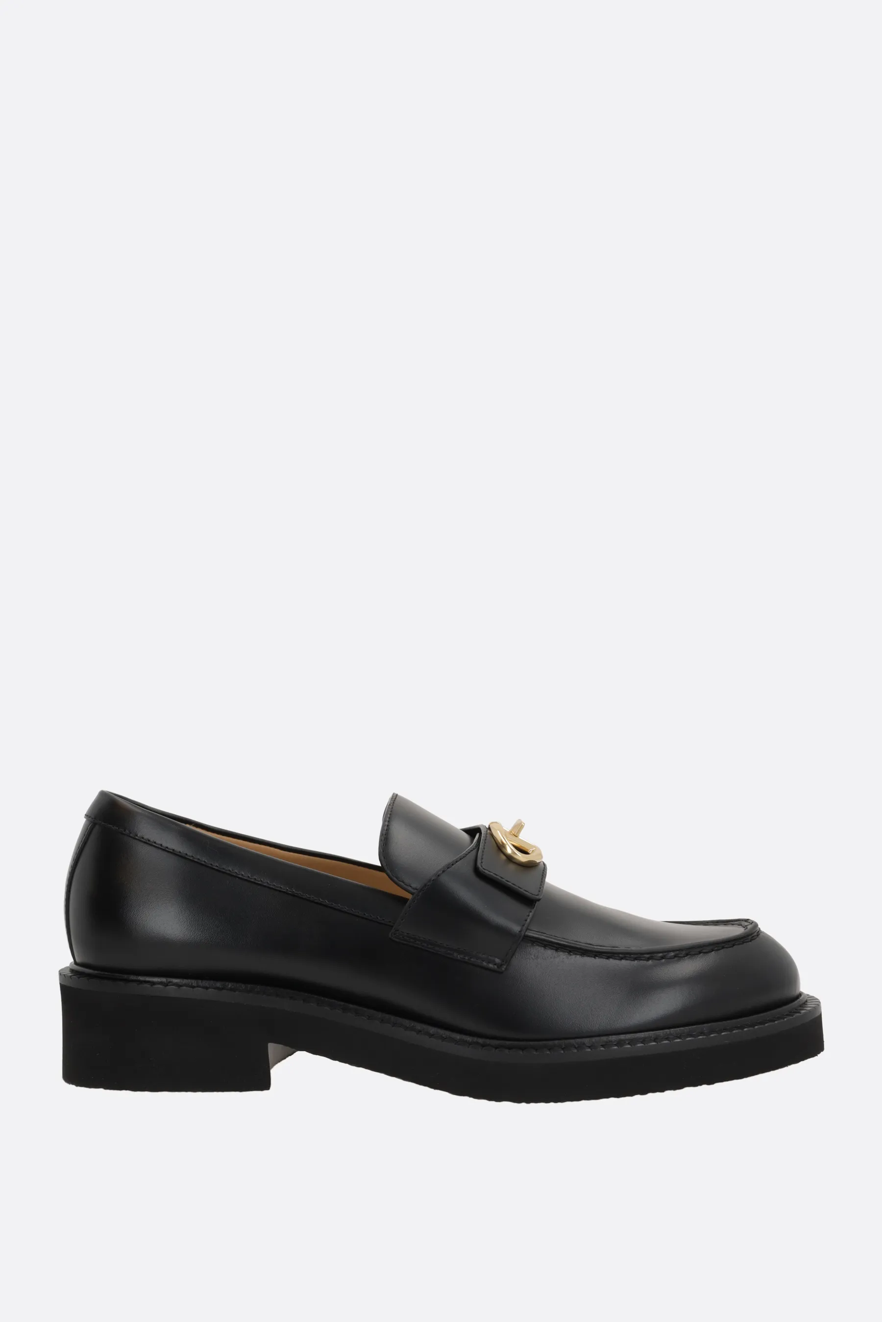  VALENTINO GARAVANI mocassino VLogo Locker in pelle liscia 
