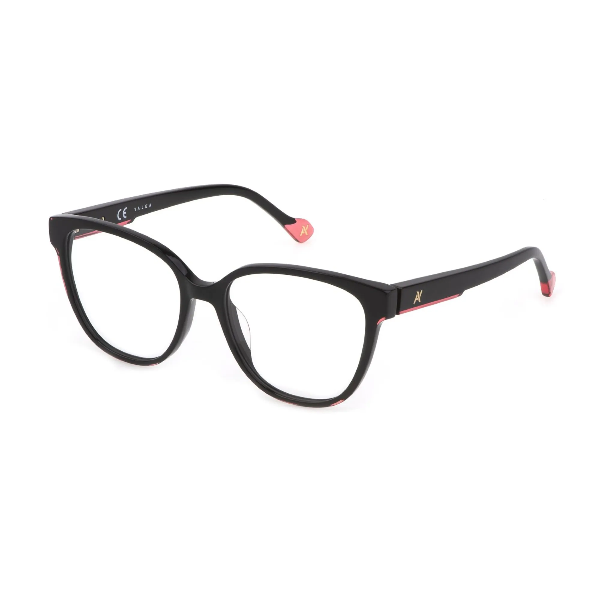   Yalea VYA060 Mileva 0700 Nero Lucido | Occhiale Da Vista Donna 