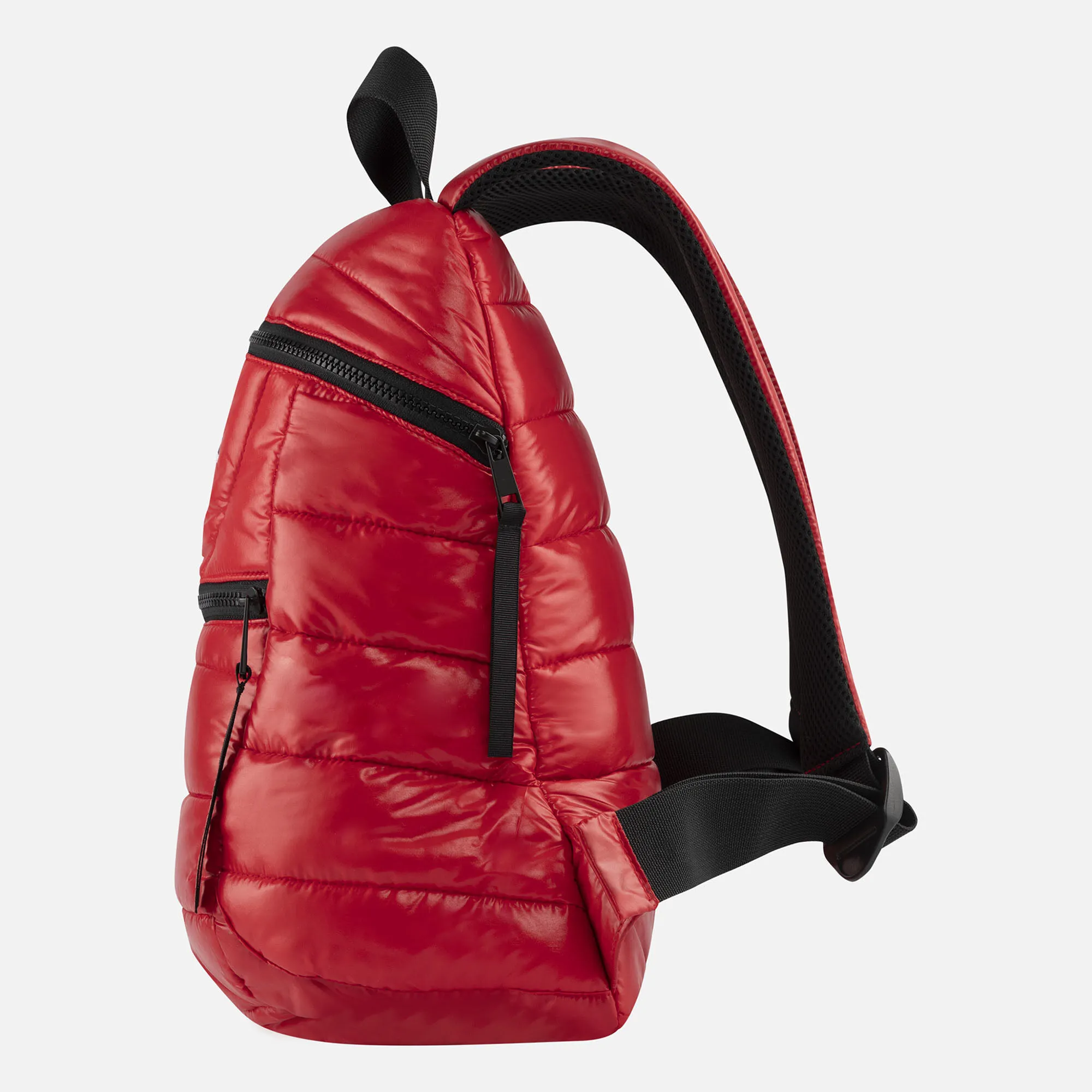 ZAINO DONNA PUFFY ROSSO 10L