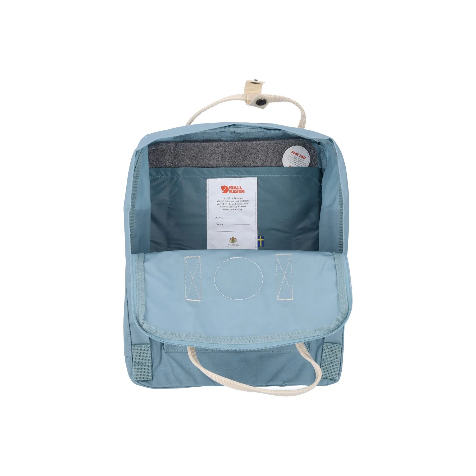 Zaino Unisex Kanken Sky Blue/light Oak